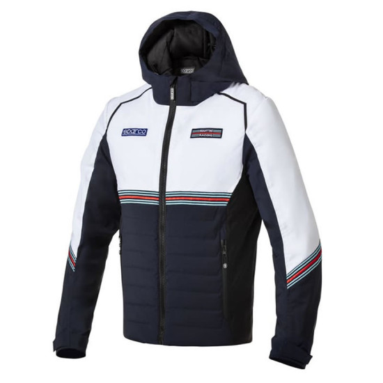 Winterjacke Martini Racing - Blau und Weiß