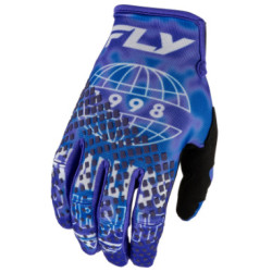 Fly Racing Kinetic Blur Handschuhe - Blau / Navy