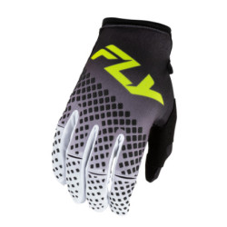 Fly Racing Kinetic Fade - Schwarz / Weiß / Hi-Vis