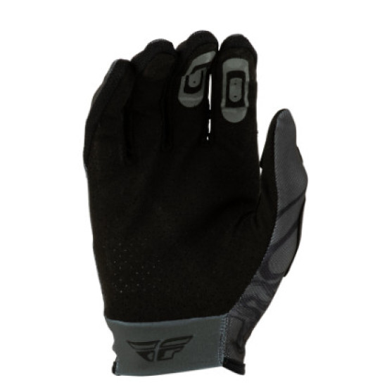 Fly Racing Lite Dark Series Handschuhe - Grau / Schwarz