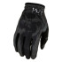 Fly Racing Lite Dark Series Handschuhe Kinderhandschuhe - Grau / Schwarz