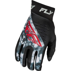 Fly Racing Pro Lite Kryptek - Schwarz / Rot / Grau 2025