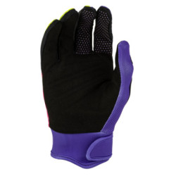 Fly Racing Youth F-16 Raze Kinderhandschuhe - Lila / Rot / Gelb