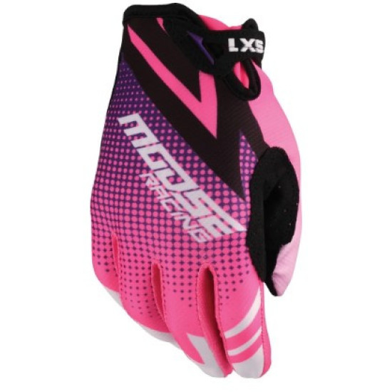 Moose Racing SX1 Pink / Purple - Kinderhandschuhe
