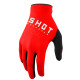 Shot Raw Kinderhandschuhe Rot