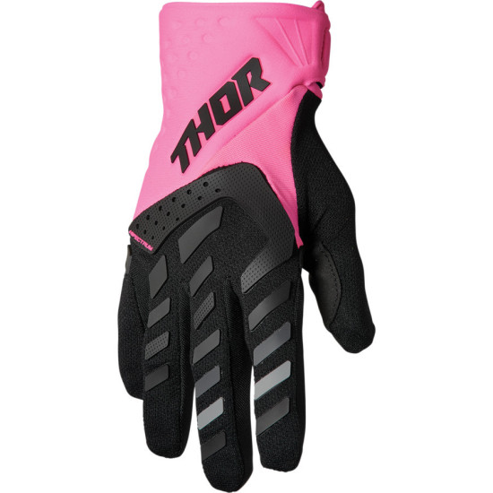 Thor Spectrum Damenhandschuhe - Flo Pink / Schwarz
