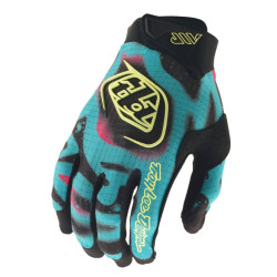 Troy Lee Designs Air - Membrane Kinderhandschuhe Schwarz / Gelb