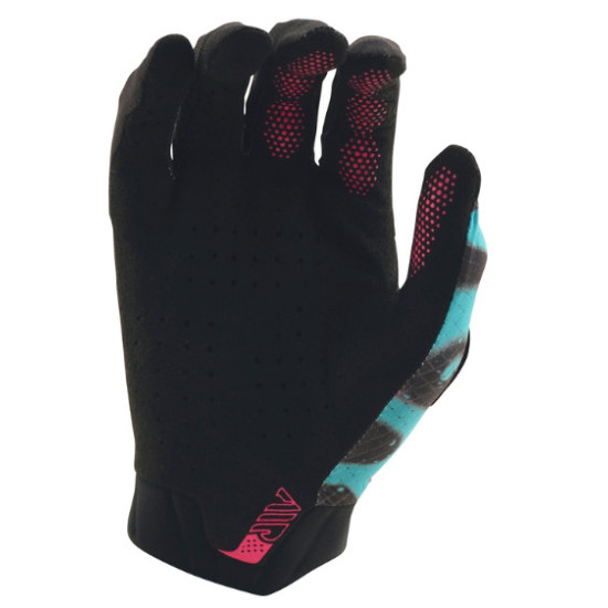 Troy Lee Designs Air - Membrane Kinderhandschuhe Schwarz / Gelb