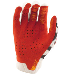 Troy Lee Designs Air - Membrane Kinderhandschuhe Weiß / Infra Red