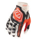 Troy Lee Designs Air - Membrane Kinderhandschuhe Weiß / Infra Red