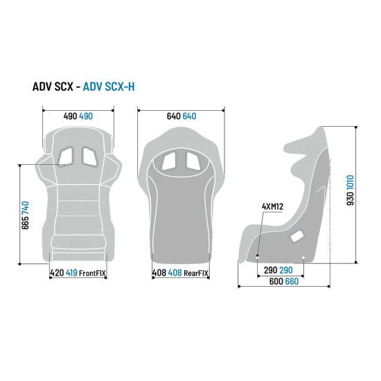 Sparco ADV-SCX NR Carbon Tech FIA 8862-2009