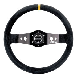 Sparco 215 Wildleder Schwarzes Lenkrad