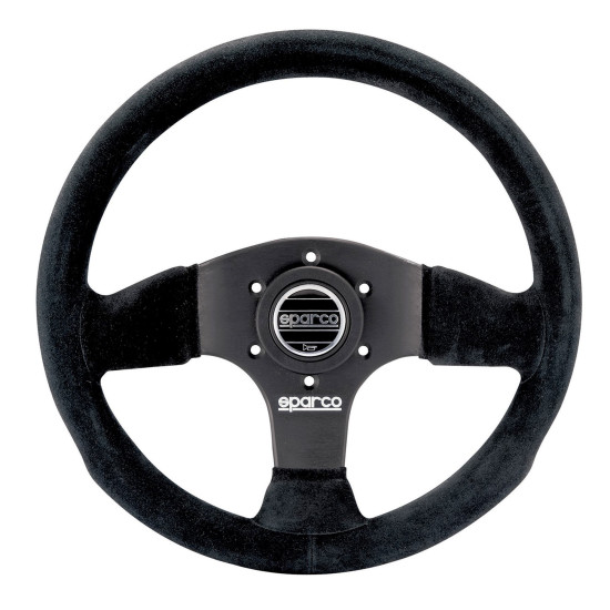 Sparco 300 Wildlederlenkrad - Schwarz