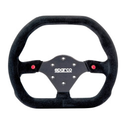 Sparco 310x260 Wildlederlenkrad - Schwarz