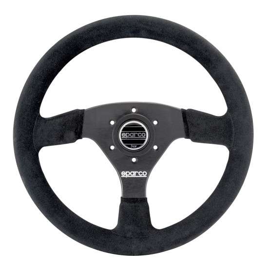 Sparco 323 Wildlederlenkrad - Schwarz