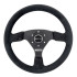 Sparco 323 Wildlederlenkrad - Schwarz