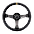 Sparco 345 Lederlenkrad - Schwarz