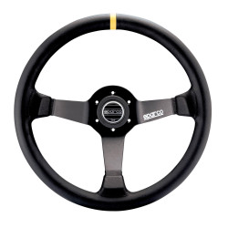 Sparco 345 Wildlederlenkrad - Schwarz