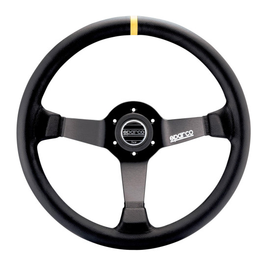 Sparco 345 Wildlederlenkrad - Schwarz