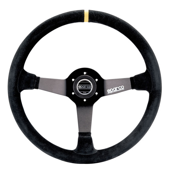 Sparco 368 Wildlederlenkrad - Schwarz