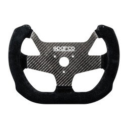 Sparco F-10C Carbon Wildleder Lenkrad - Schwarz