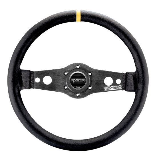 Sparco R215 Flaches Lederlenkrad