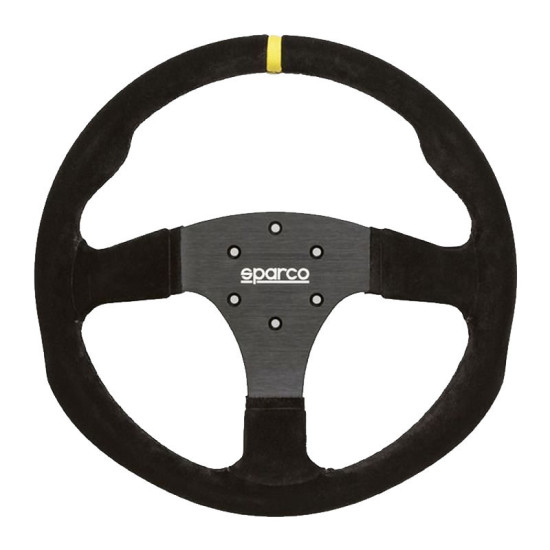 Sparco R350 Lenkrad Wildleder - Ohne Tasten