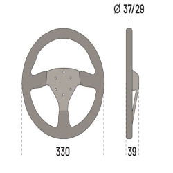 Sparco R383 Champion Lenkrad