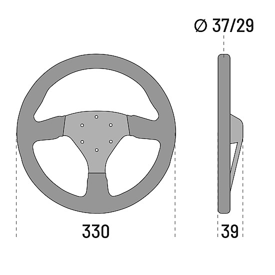 Sparco R383 Champion Lenkrad