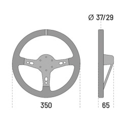Sparco Targa 350 Lenkrad