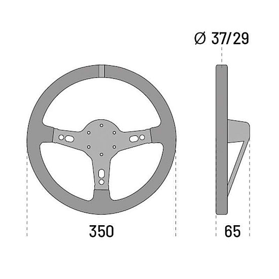 Sparco Targa 350 Lenkrad