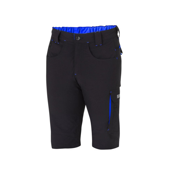 Sparco Laredo Tech Light Shorts - Schwarz / Blau