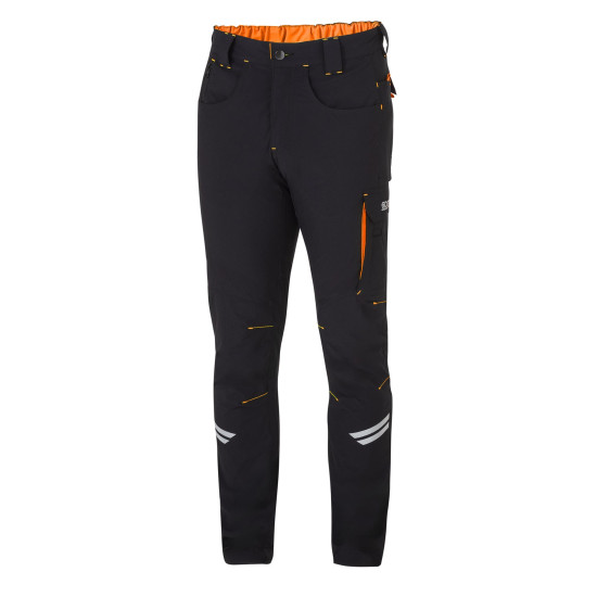 Sparco Light Tech Kansas Hose - Schwarz / Orange