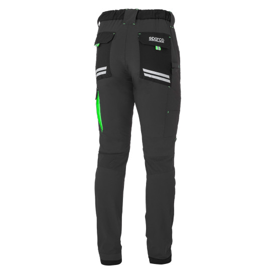Sparco Light Tech Kansas Hose - Grau / Grün