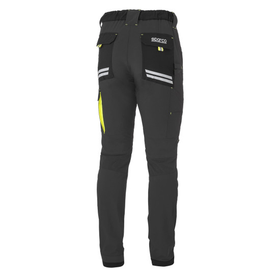 Sparco Light Tech Kansas Hose - Grau / Gelb