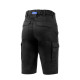 Sparco FTW Bermuda Hawaii - Schwarz / Dunkelgrau