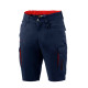 Sparco FTW Bermuda Hawaii - Marineblau / Rot