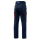 Sparco FTW Hose Vermont - Navy Blau / Rot