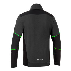 Sparco Full Zip Tech Alabama - Grau / Grün