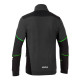 Sparco Full Zip Tech Alabama - Grau / Grün