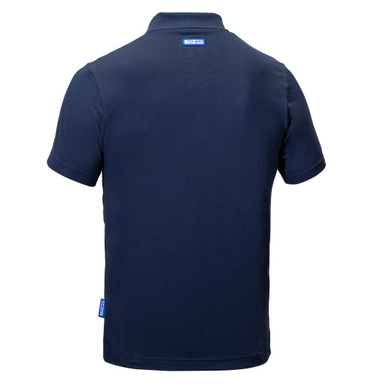 Sparco Grit Polo Capitol - Navy Blau