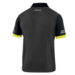Sparco Tech Toledo Polo - Grau / Gelb