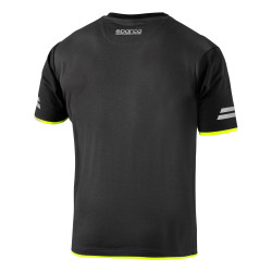 Sparco Tech Tucson T-Shirt - Schwarz / Gelb