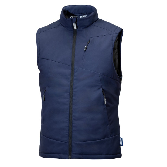 Sparco Sandford Grit Gepolsterte Weste - Navy Blau